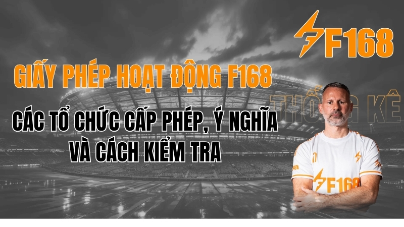 Giấy Phép Hoạt Động F168 2026 – Thông Tin Pháp Lý Và Uy Tín